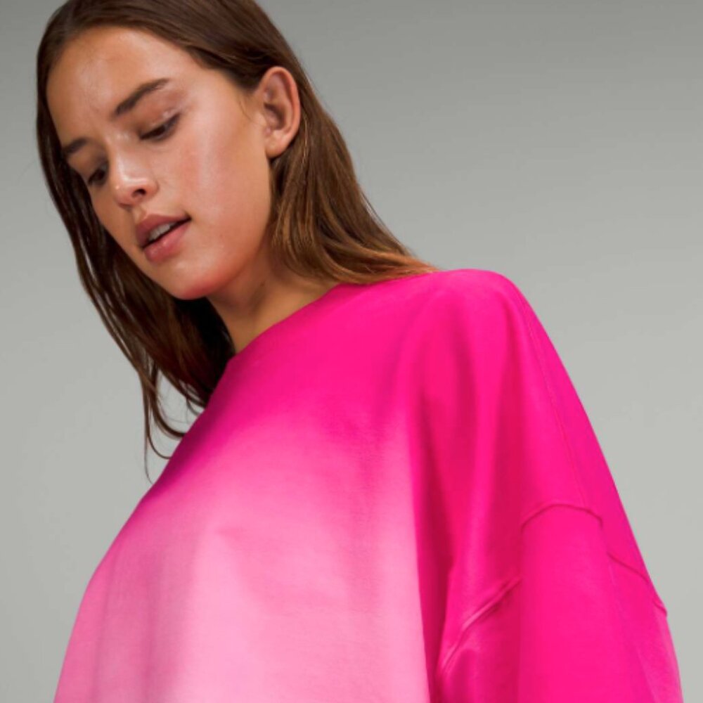 *RARE* Lululemon LA Super Ombre Oversized Sweatshirt